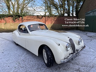 Jaguar XK120 fhc RHD