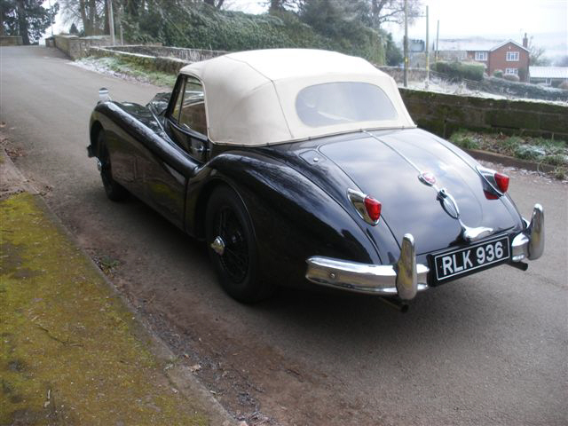 1955 Jaguar XK140 DHC