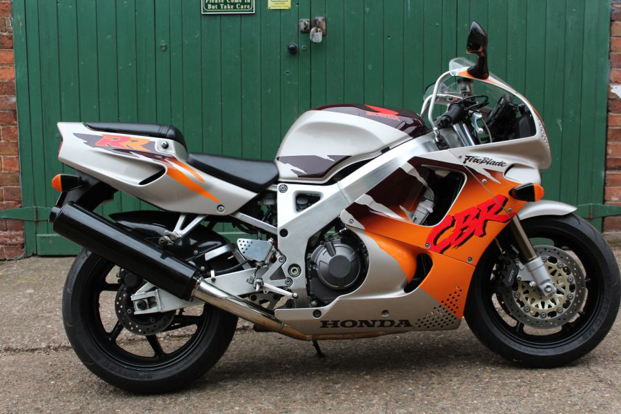 Honda Fireblade - NB Factory Silencer Fitted