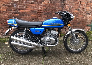 1973 Kawasaki S2A 350